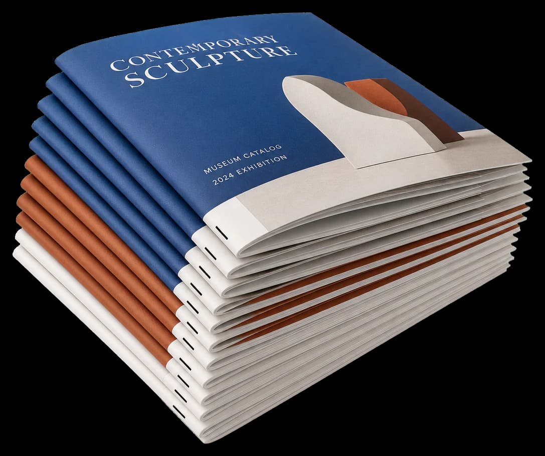 Collating Marks — Adds staggered spine marks on folded signatures: a visual sequence check for correct gathering order.