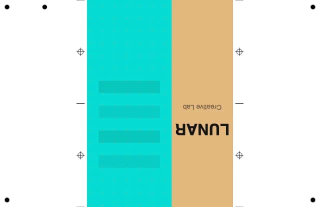 Wall calendar signature imposition template preview