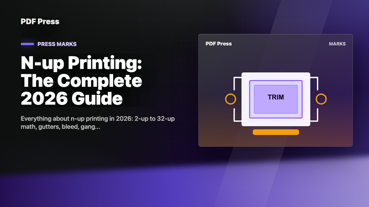 N-up Printing: The Complete 2026 Guide cover illustration