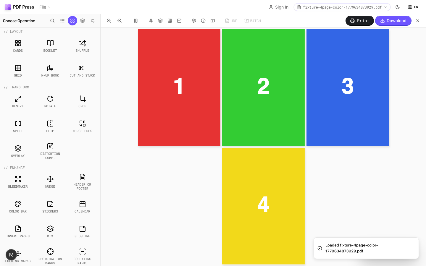 Configure Options screenshot