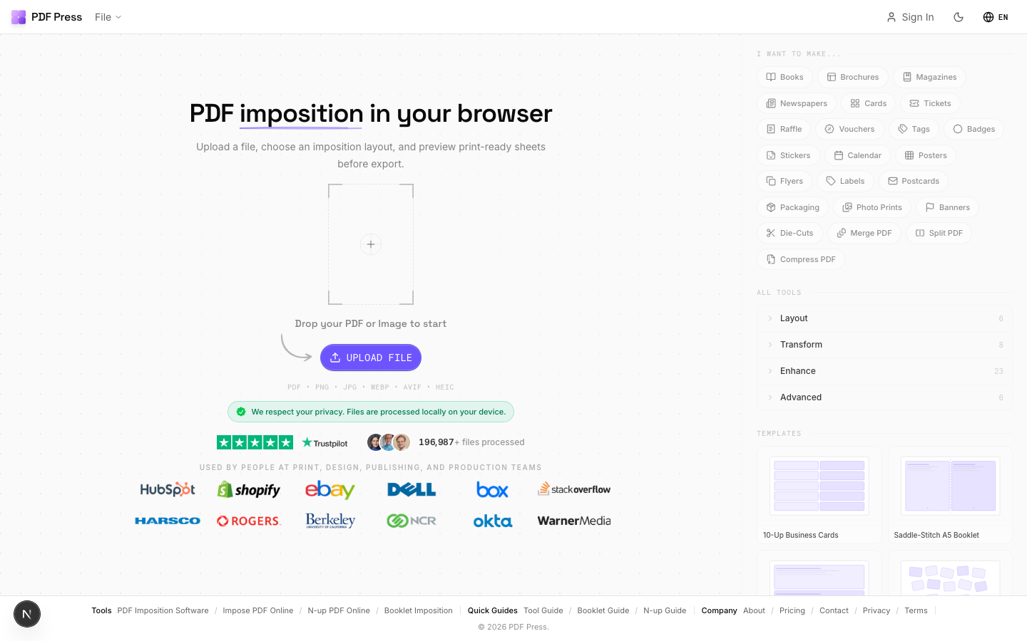 Upload Your File screenshot