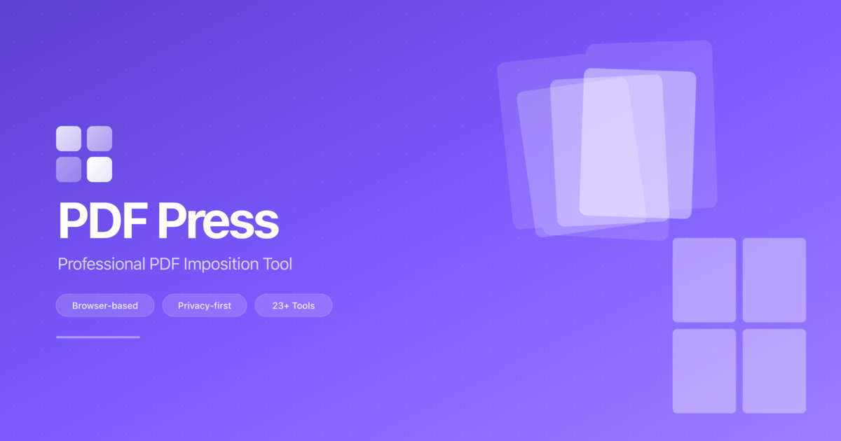 pdfimpose.it Alternative: PDF Press Side-by-Side Comparison cover illustration