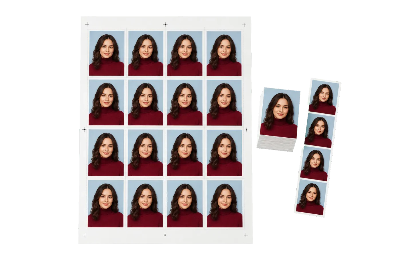 Step-and-Repeat Photo Print print example